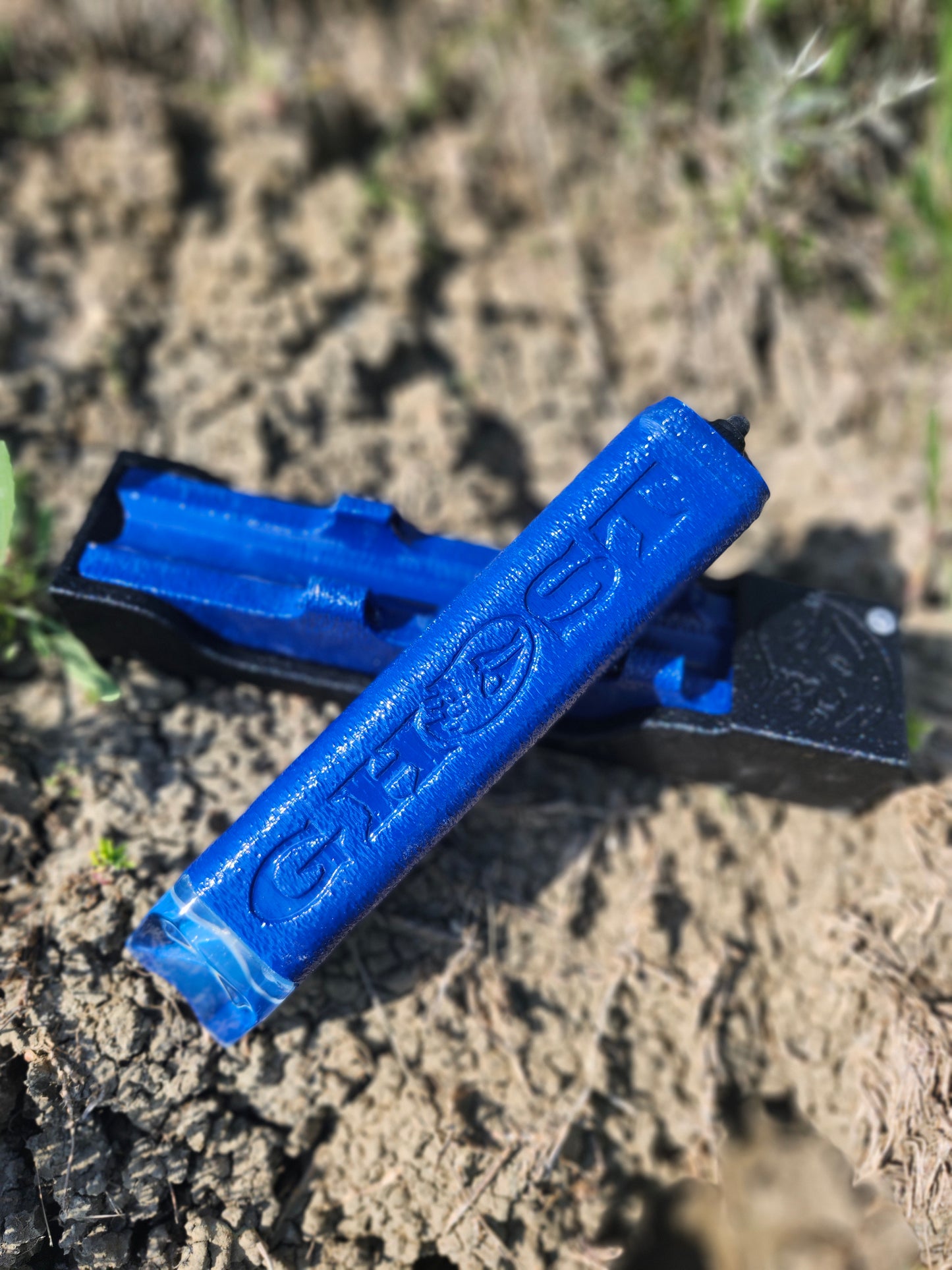 Snap-fit Flashlight fits 3/4" aluminum lance